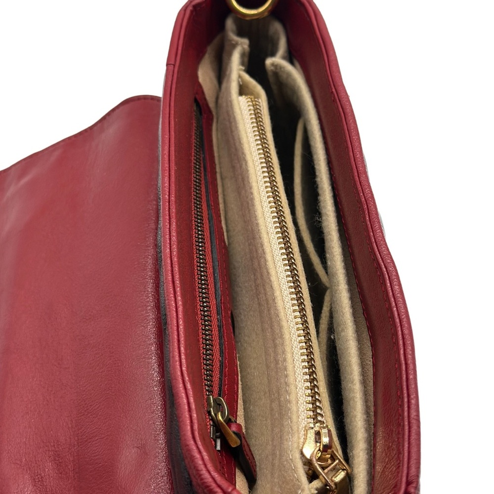 Gucci Quilted Leather Marmont Torchon Top Handle Crossbody Bag - Picture 6 of 13
